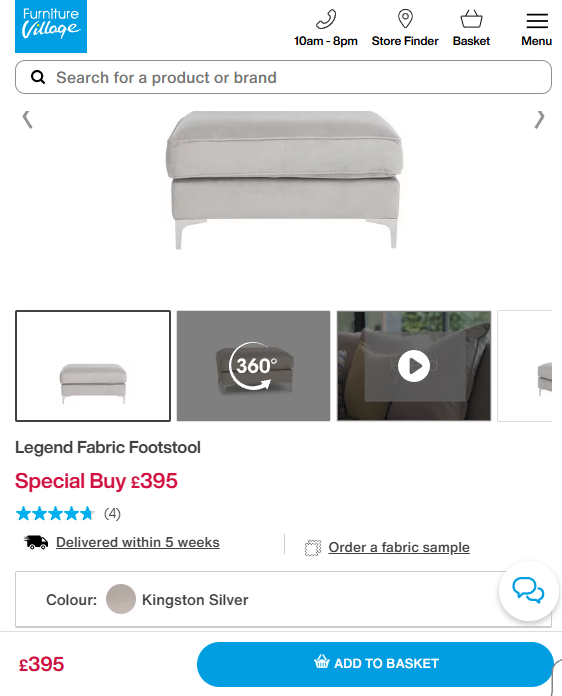 Price comparison