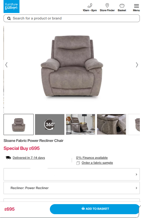Price comparison