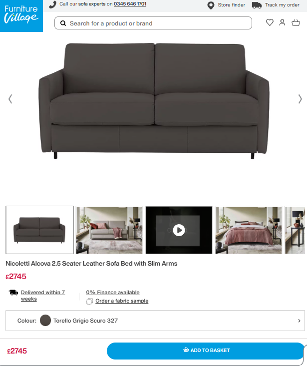 Price comparison