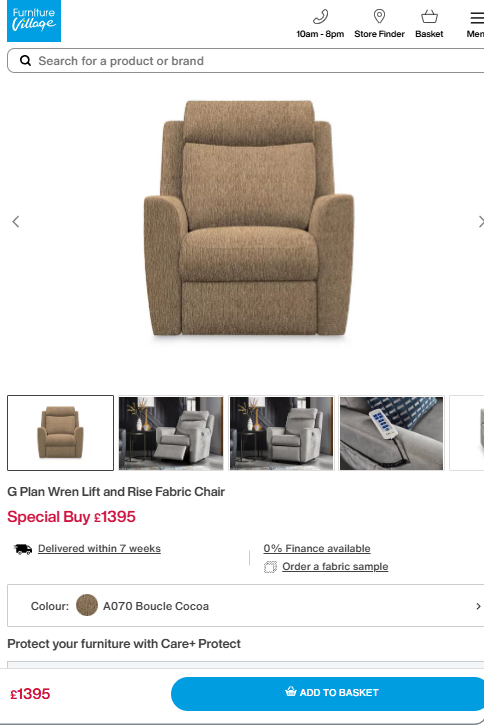 Price comparison