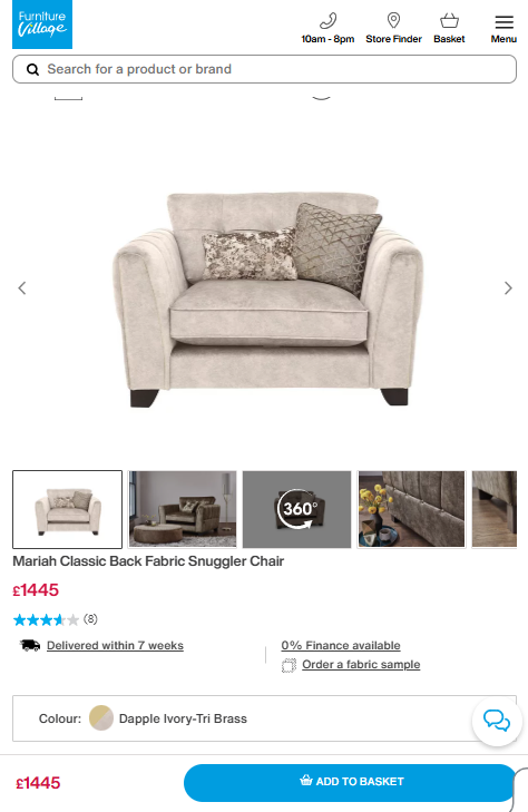 Price comparison