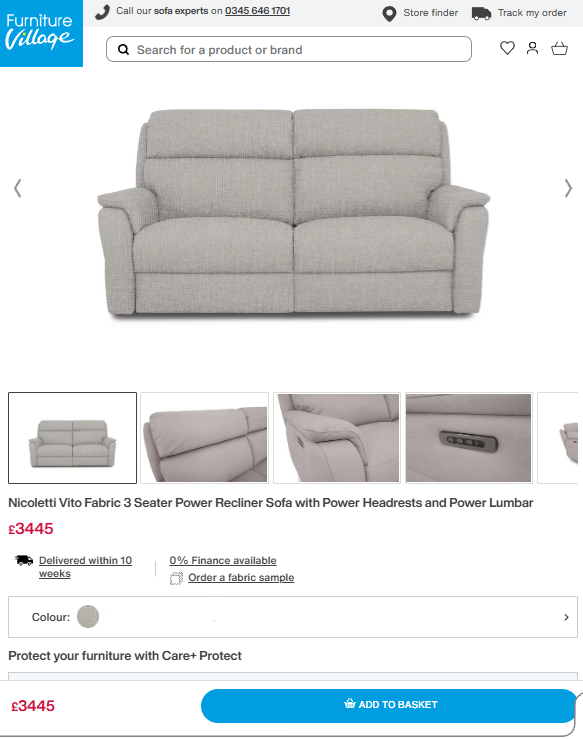 Price comparison