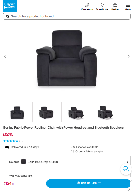 Price comparison