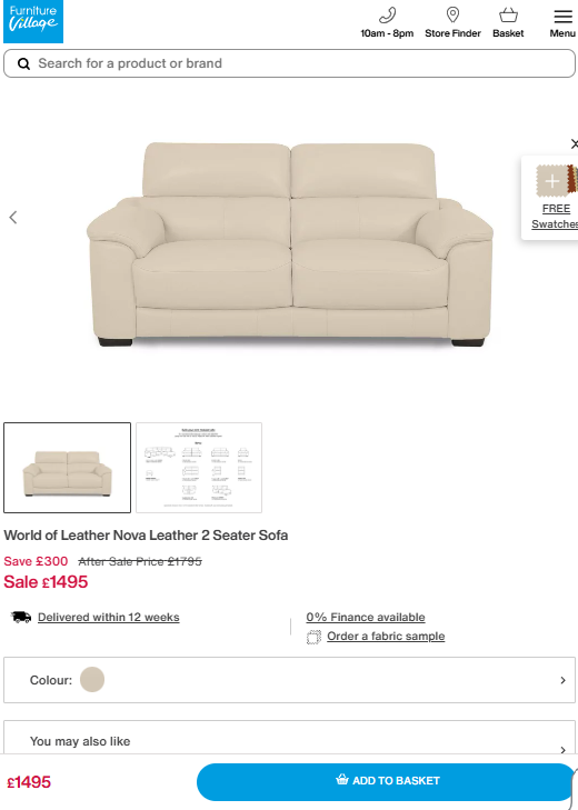 Price comparison