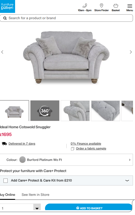 Price comparison