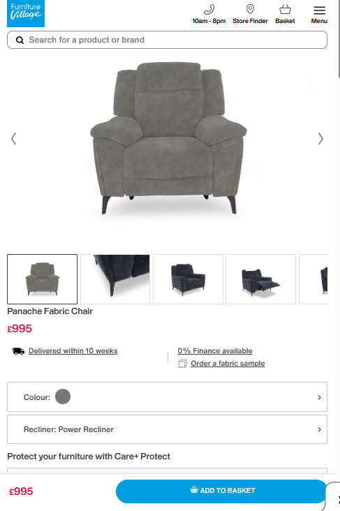 Price comparison