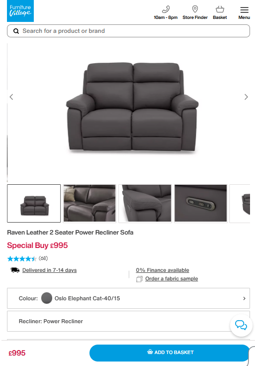 Price comparison