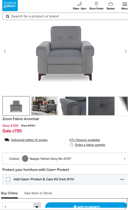 Price comparison