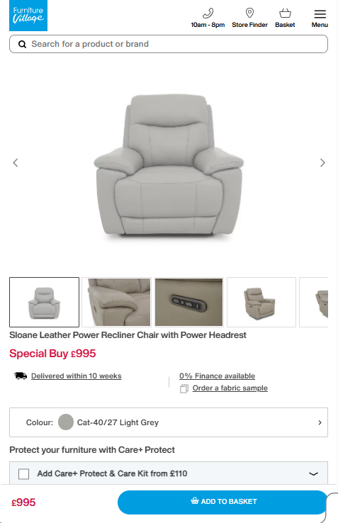 Price comparison