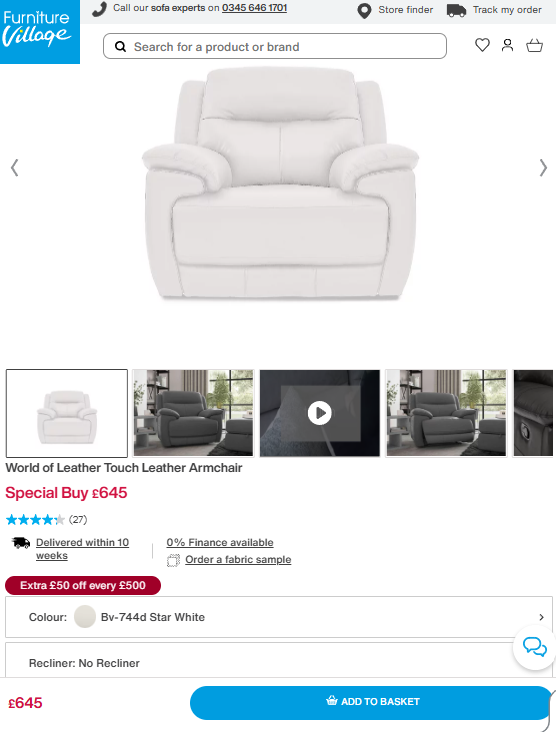Price comparison