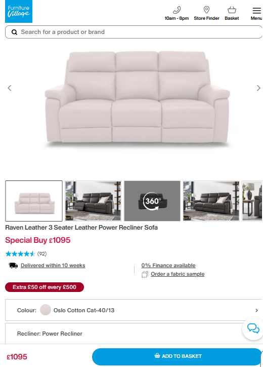 Price comparison