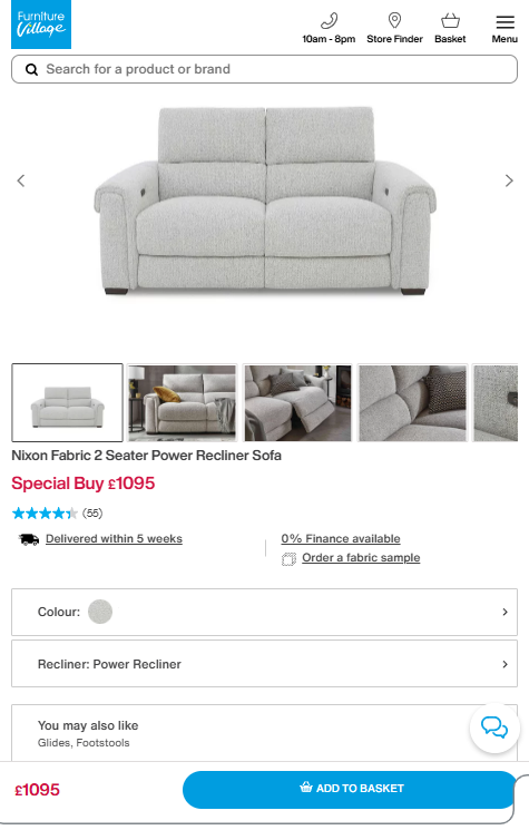 Price comparison