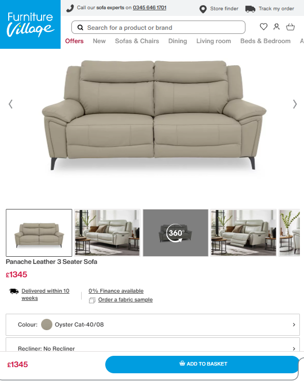 Price comparison