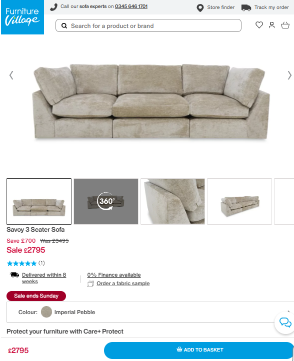 Price comparison