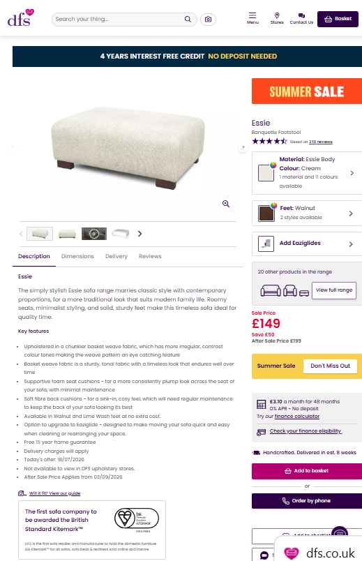 Price comparison
