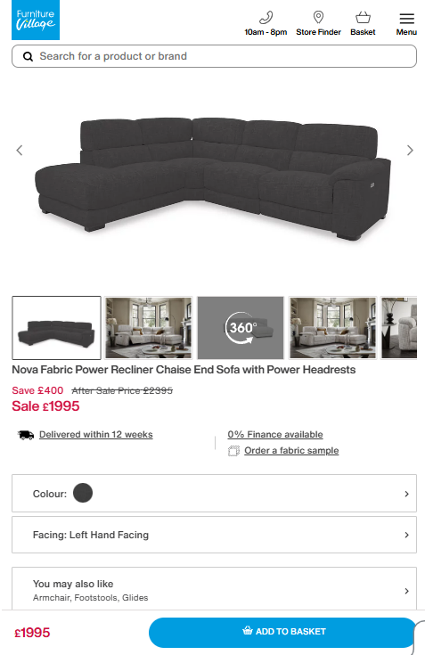 Price comparison