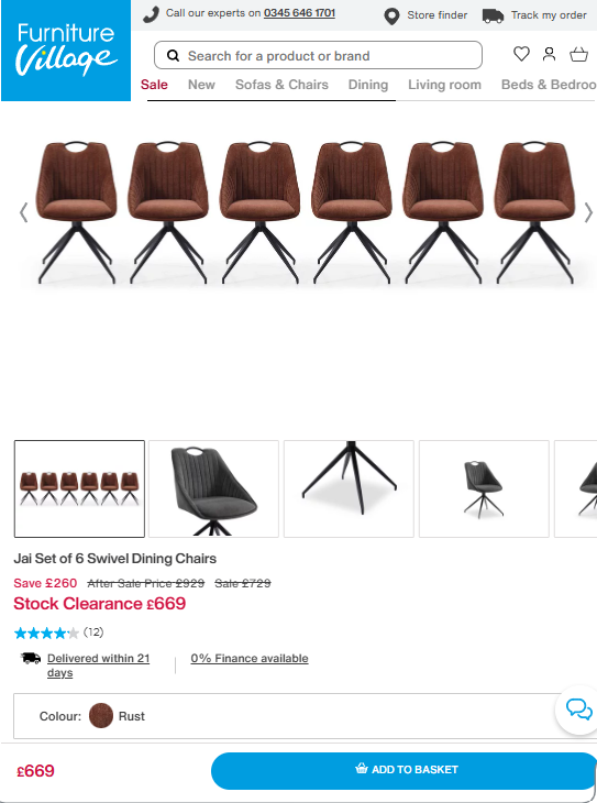 Price comparison