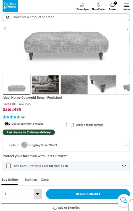 Price comparison