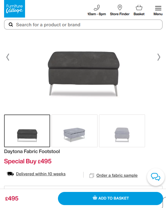 Price comparison