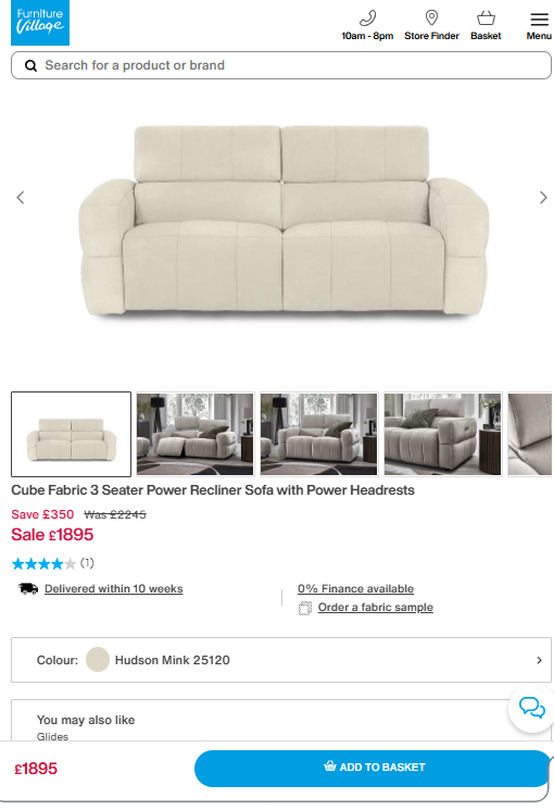 Price comparison