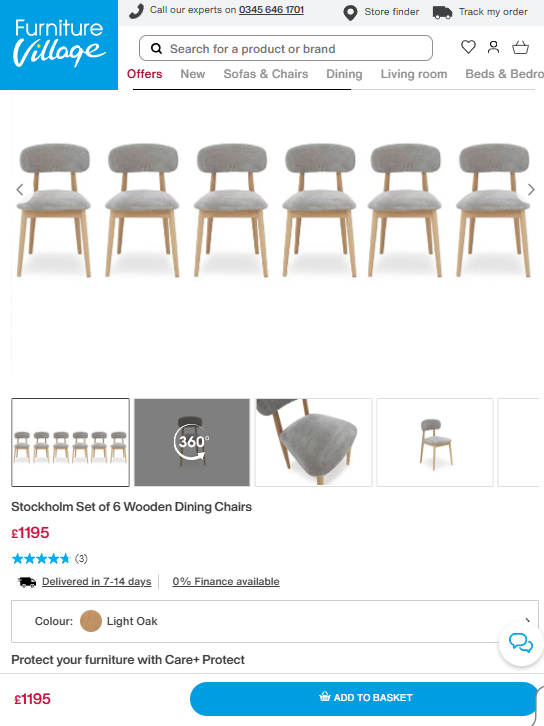 Price comparison