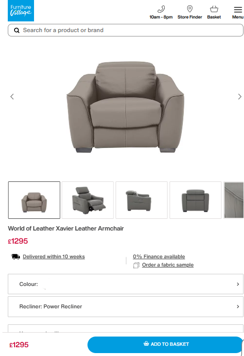 Price comparison