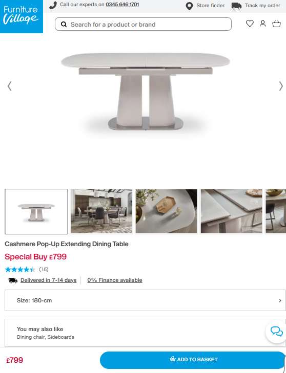 Price comparison