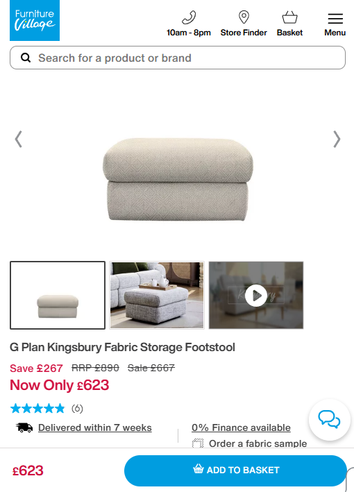 Price comparison