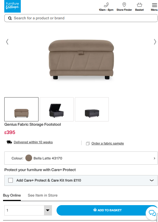 Price comparison