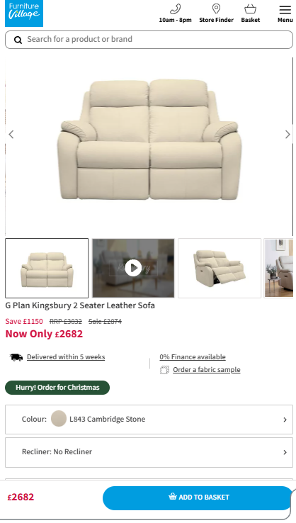 Price comparison