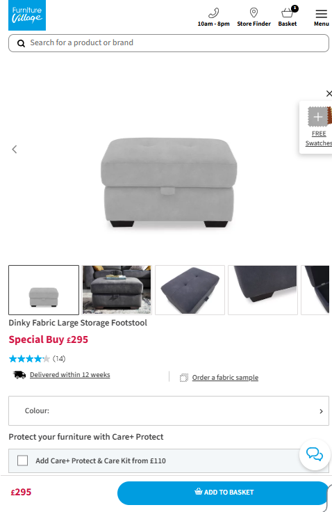 Price comparison