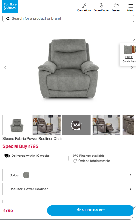Price comparison