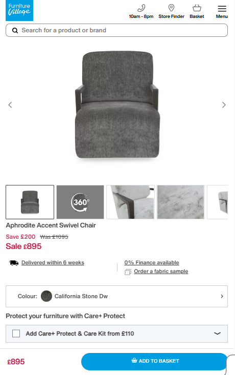 Price comparison