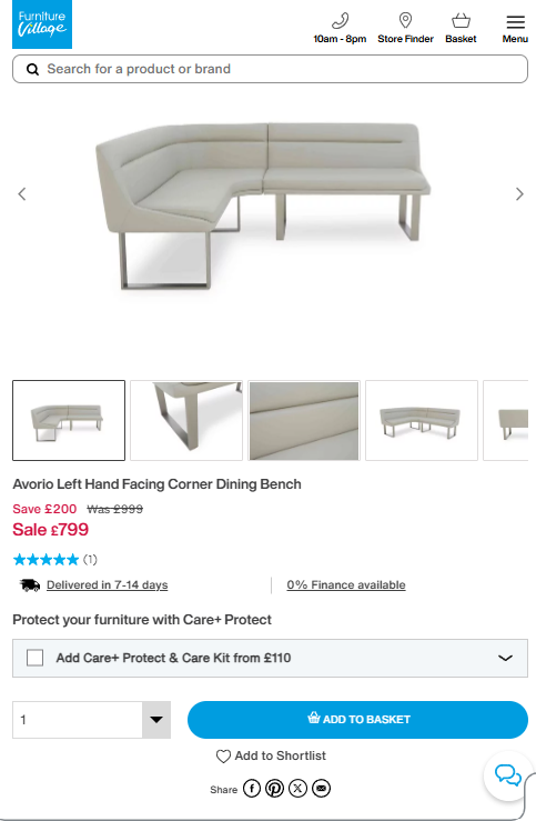 Price comparison