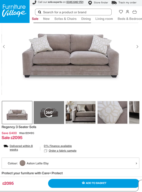 Price comparison