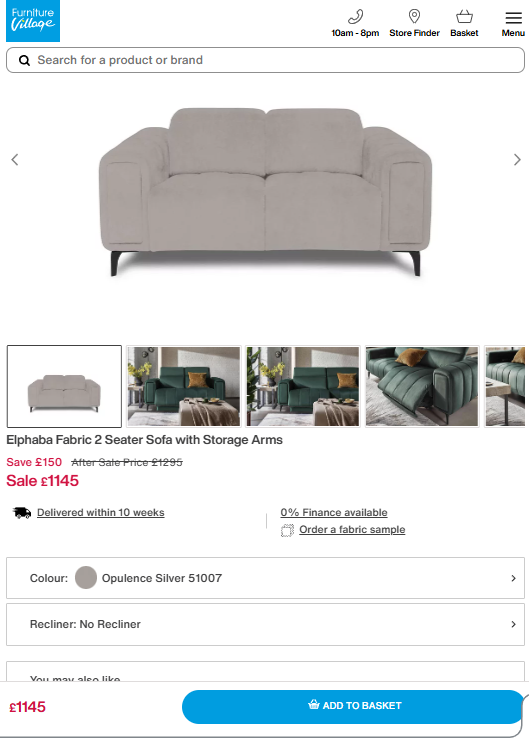 Price comparison