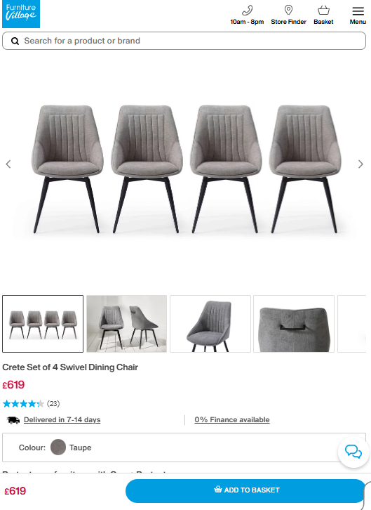 Price comparison