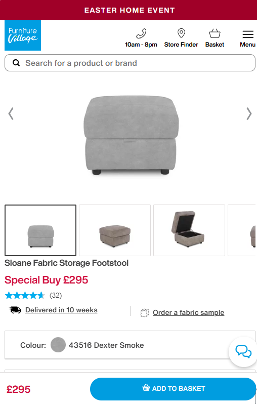 Price comparison