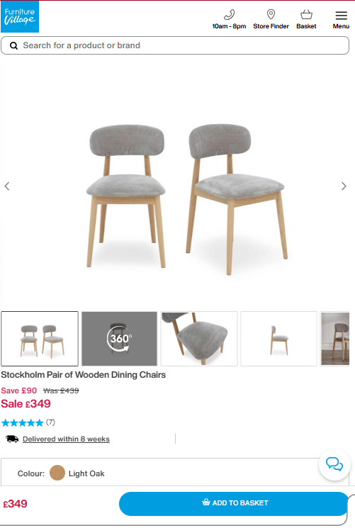 Price comparison
