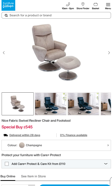 Price comparison
