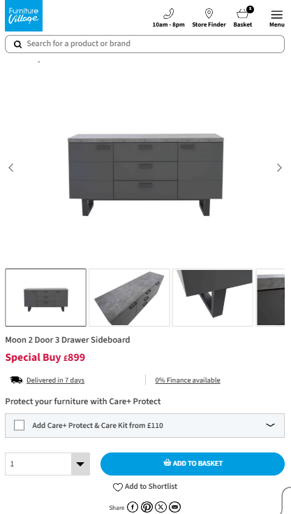 Price comparison