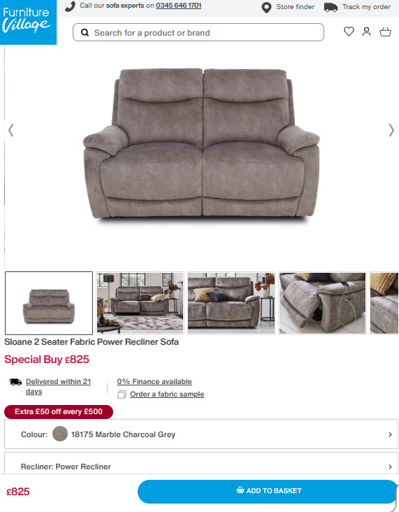 Price comparison