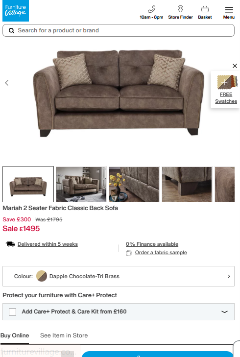 Price comparison