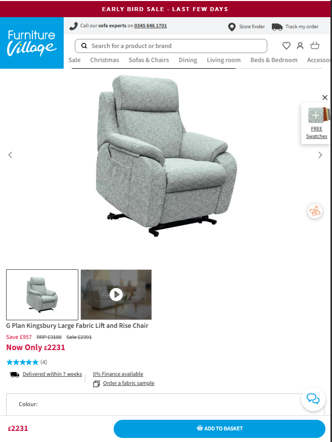 Price comparison