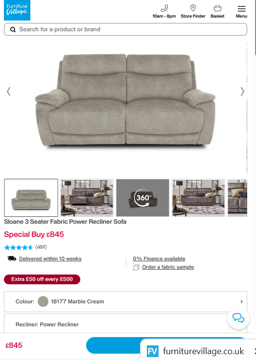 Price comparison