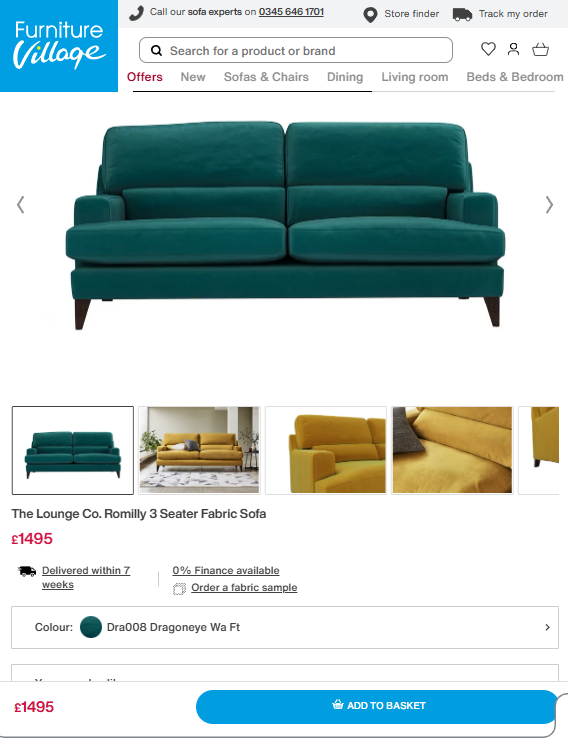 Price comparison