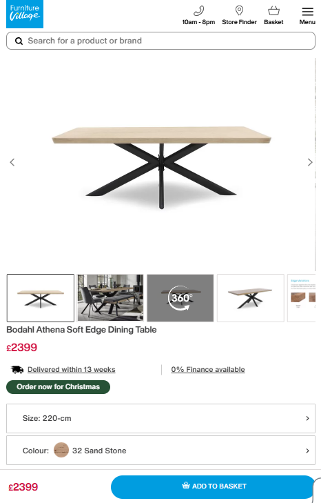 Price comparison