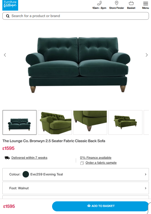 Price comparison