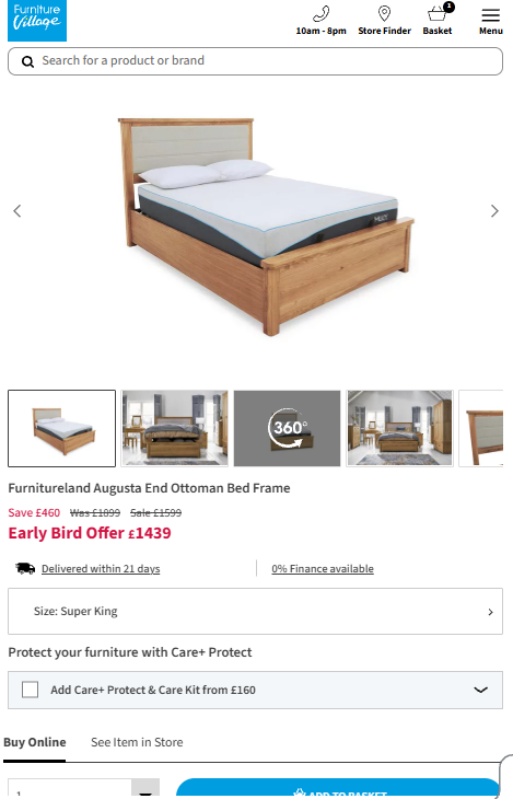 Price comparison
