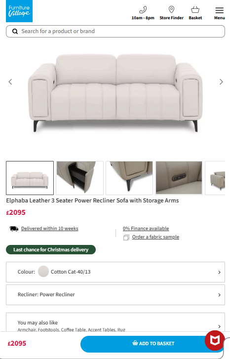 Price comparison